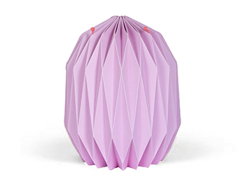Faltspuren Rosa Papier